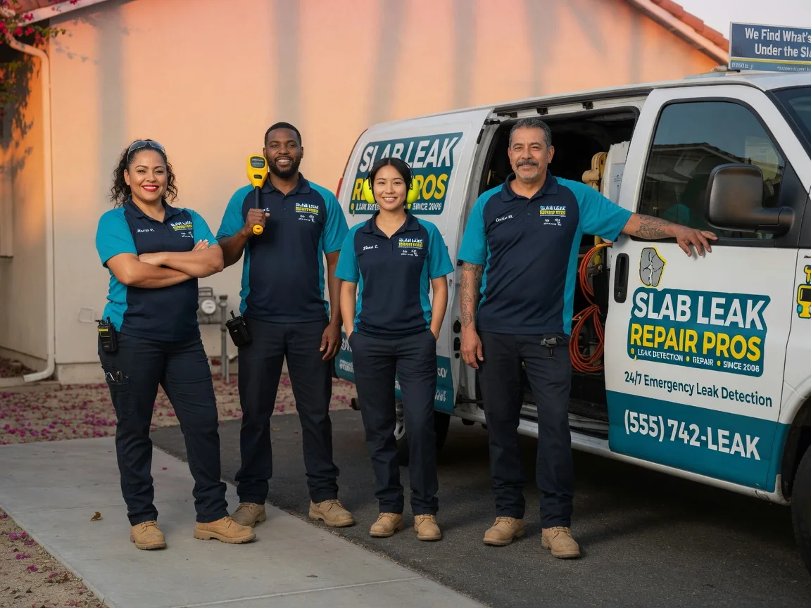 Slab Leak Repair company in Hustle, VA